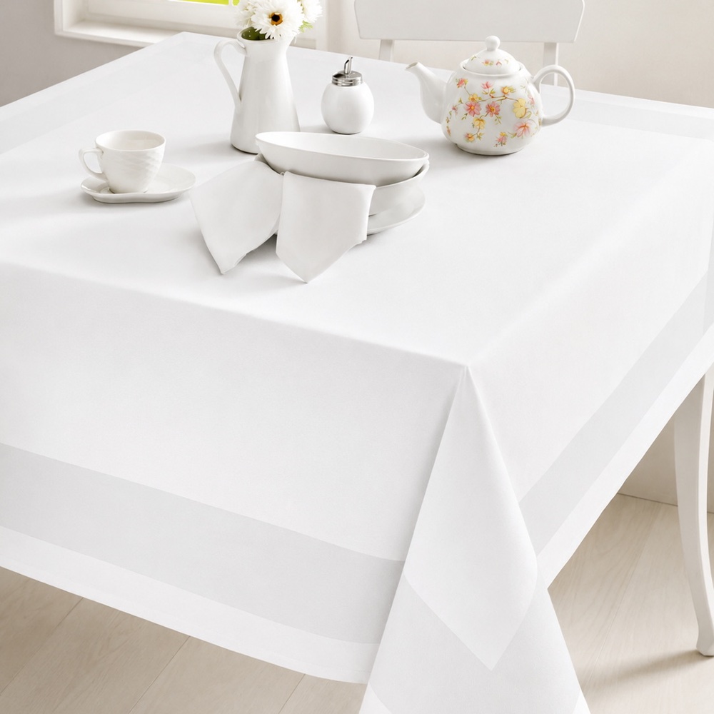 Tischdecke eckig mieten